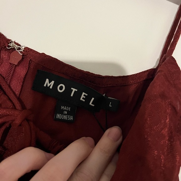 MOTEL ROCKS | Frimala Slip 90’s Grunge Witchy Mini Dress - Picture 8 of 12